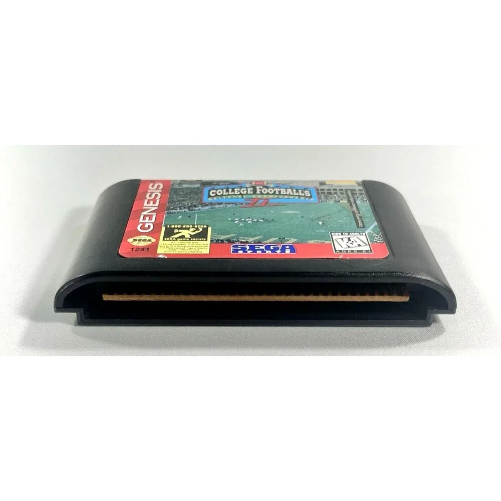 College Football's National Championship II Sega Genesis Authentic Tested